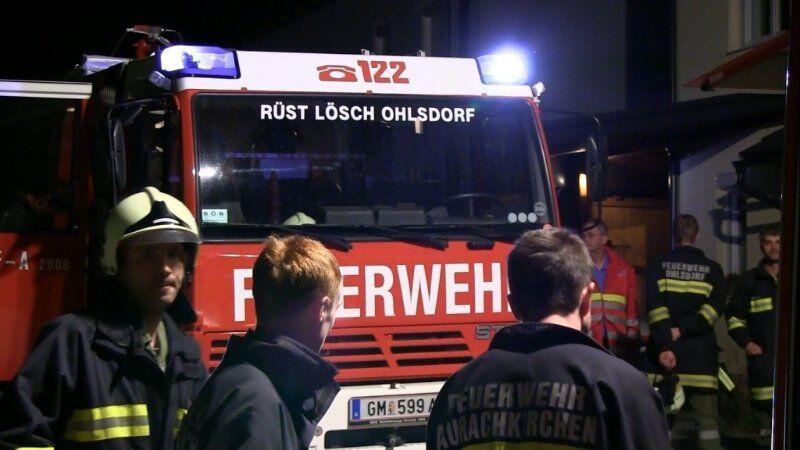 Mehrere Feuerwehren eilten zu der Gasexplosion.
