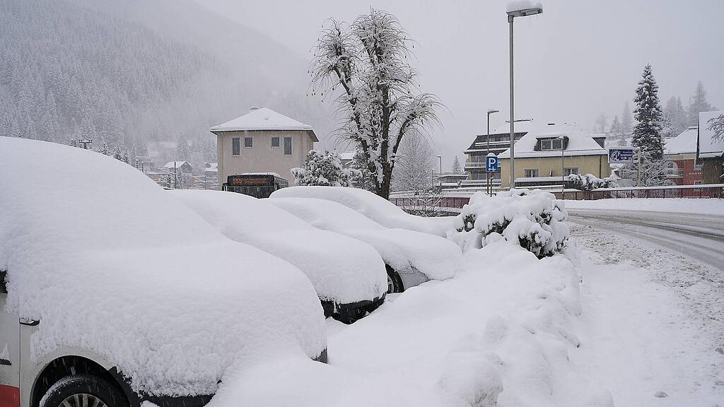 Wintereinbruch Bad Gastein