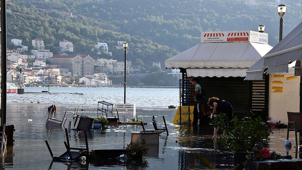 Samos, Erdbeben und Tsunami, Griechenland
