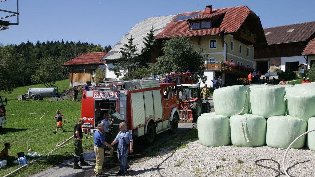 Vollbrand in Thalgau