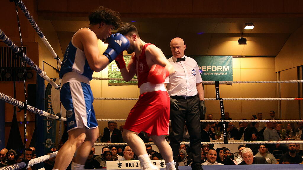 Boxgala aus der Salzberghalle Hallein