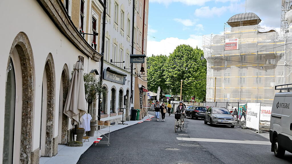 Vorbereitung auf Öffnung in Salzburg