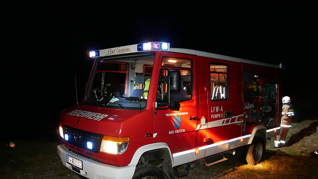 Waldbrand Graukogel Bad Gastein