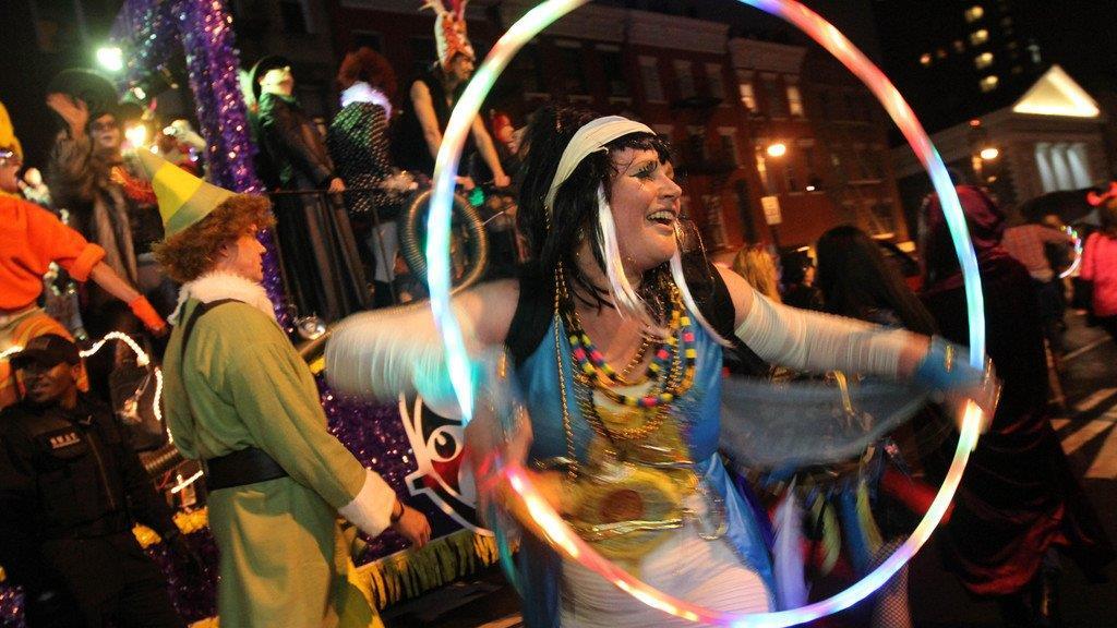 Zehntausende Menschen feierten Halloween-Parade in New York
