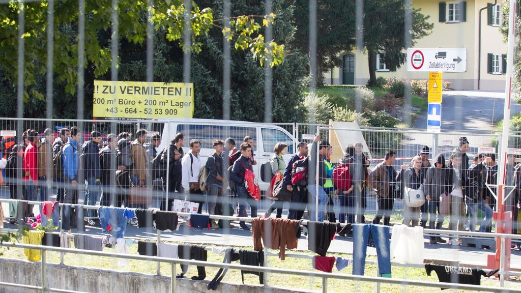 Flüchtlinge: Strom von Saalachbrücke wegverlagert