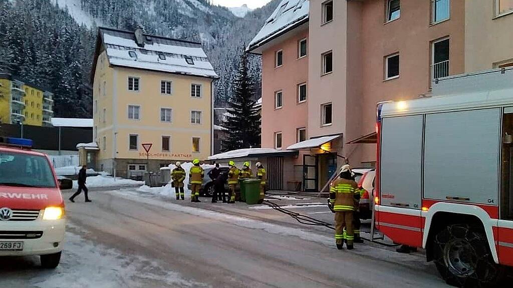Heizanlage brennt in Bad Gastein aus