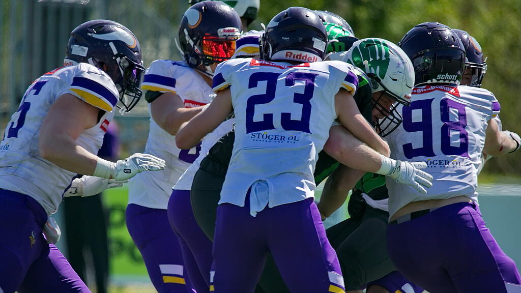 Football, Salzburg Ducks, Vienna Vikings