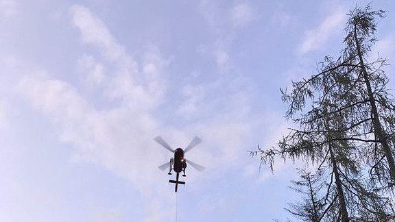 Bilder der Bergung Untersberg