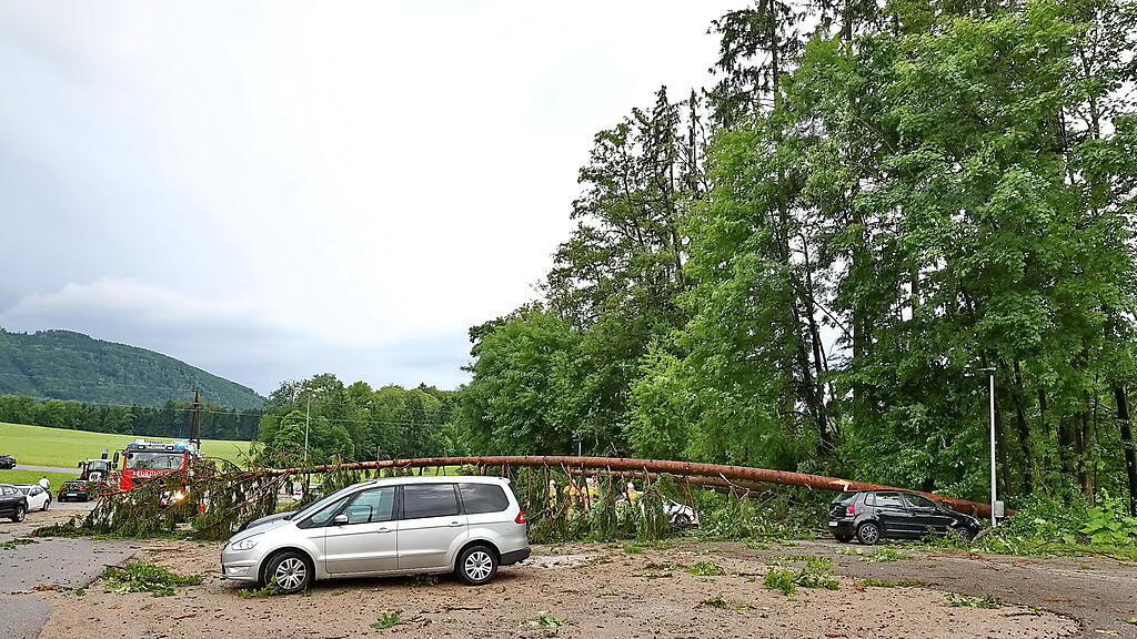 Unwetter Hallwang