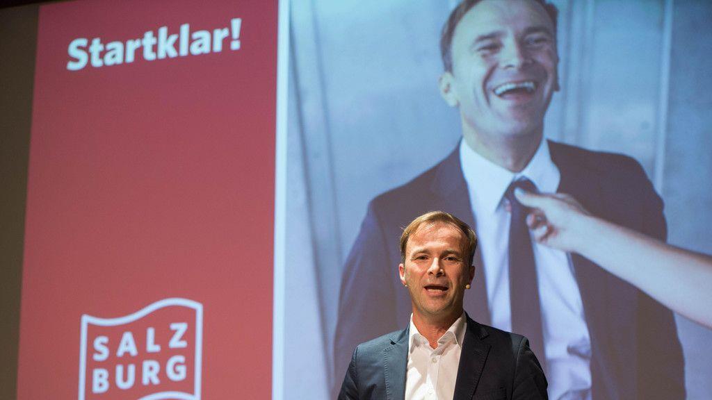 Wahlkampfauftakt zur Bürgermeisterwahl 2017:  Bernhard Auinger (SPÖ)