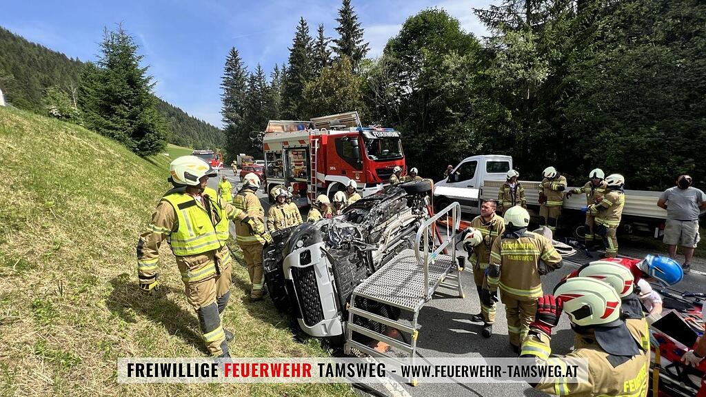 Unfall Turracher Straße