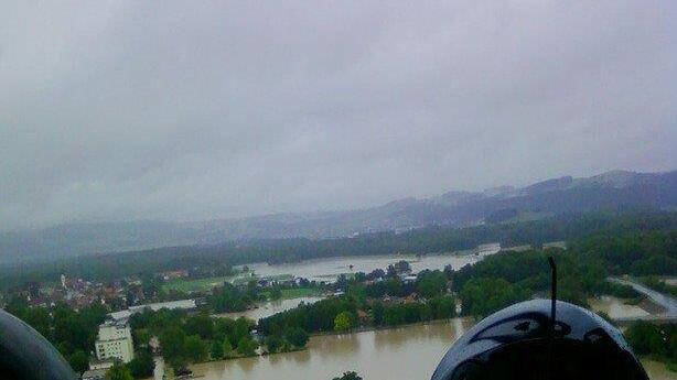 Hochwasseralarm im Lkr. Berchtesgadener Land