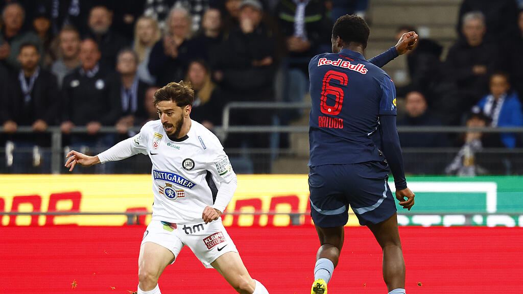 Bundesliga: Sturm gegen Red Bull Salzburg