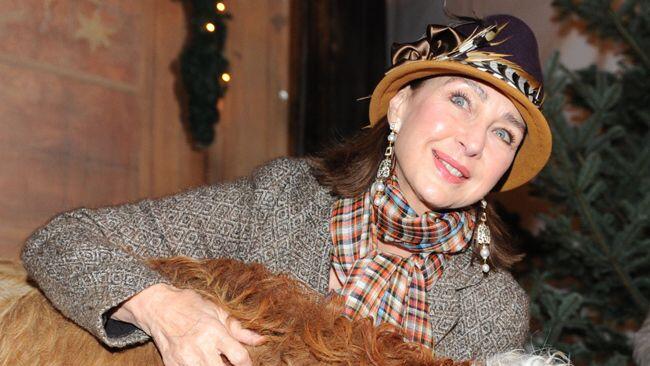 Christine Kaufmann vor wenigen Jahren am Gut Aiderbichl in Henndorf.