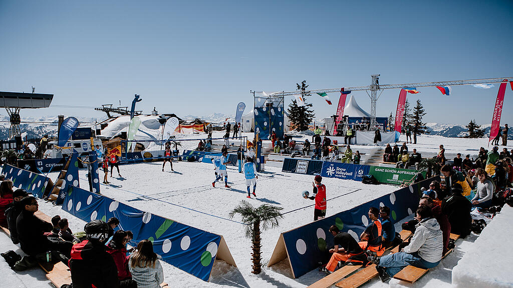 Snow Volleyball Wagrain