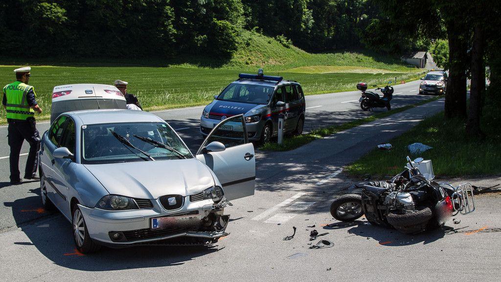 Grödig: Unfall in der Gartenauerstraße