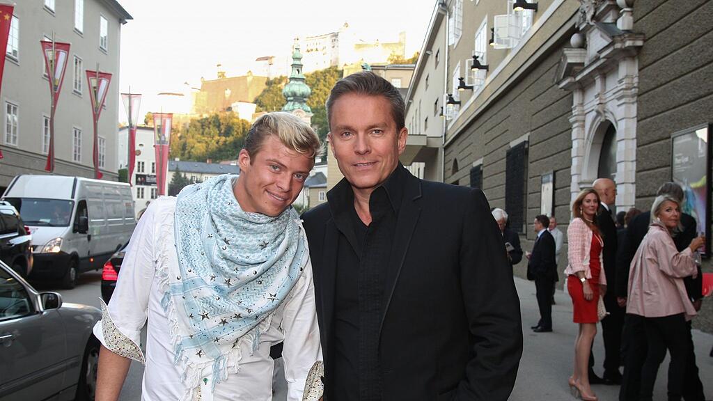 Pollin Thomas und Alfons Haider Montagabend bei "La Boheme".