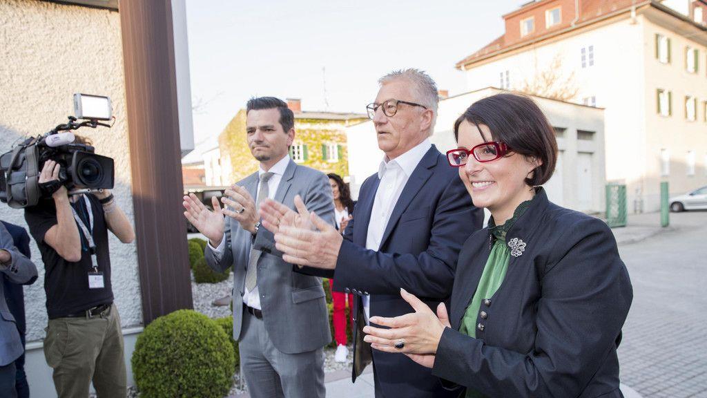 Bilder von der SPÖ-Wahlparty