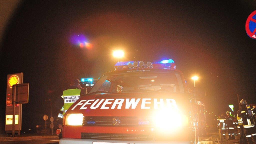 KFZ-Brand in Haid