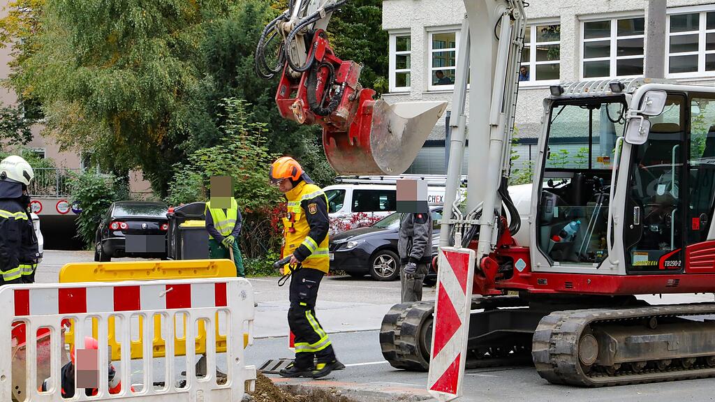 Gasleitung in Salzburg-Lehen beschädigt