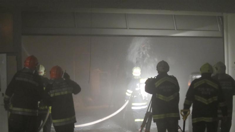 Bilder der Löscharbeiten