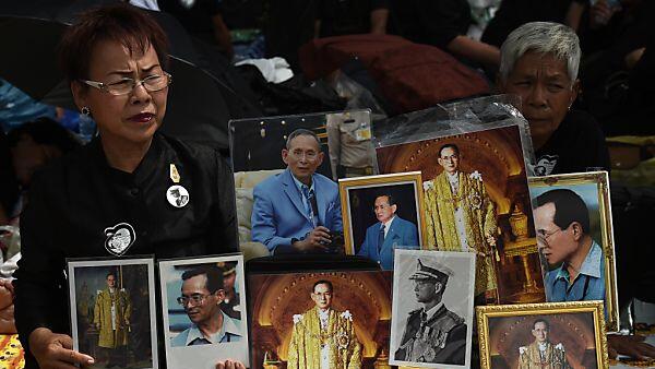 König Bhumibol verstarb bereits 2016.