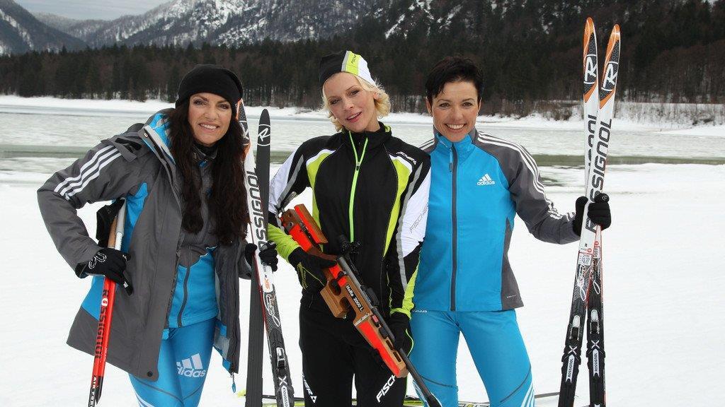 Promis beim Starbiathlon