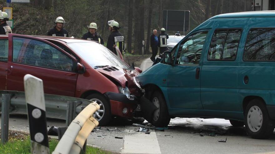 Frontalcrash in Trostberg