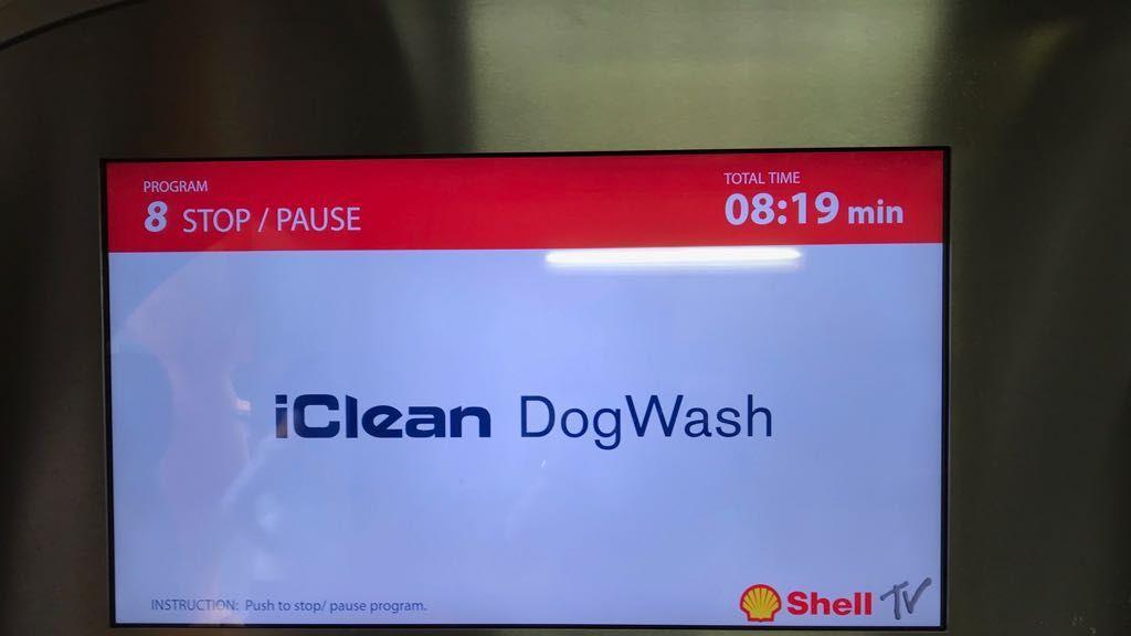 Bilder der Hundewaschanlage