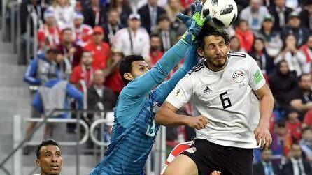 Fußball-WM: Russland - Ägypten 3:1