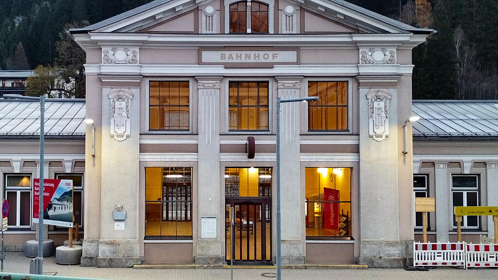 Modernisierung Bahnhof Bad Gastein