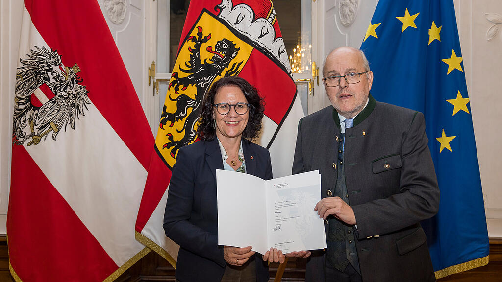 Land Salzburg zeichnet engagierte Personen aus