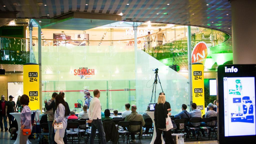 Squash im Europark