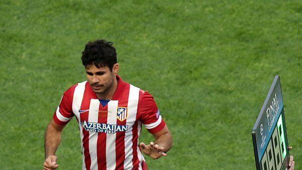 Costa musste im CL-Finale nach 8 Minuten vom Platz
