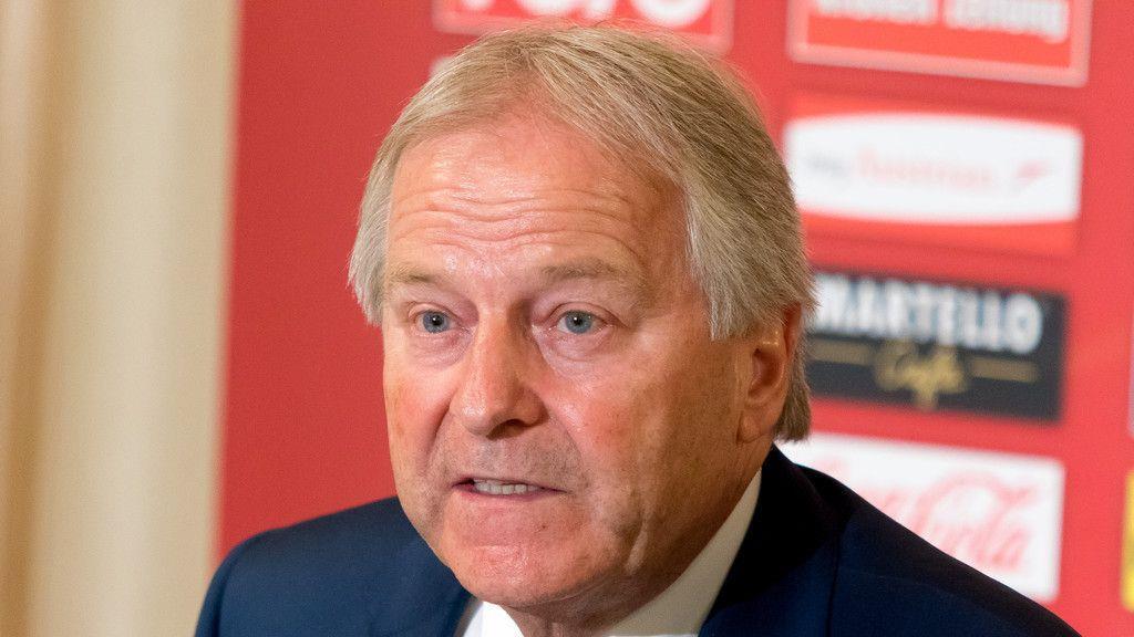 Bilder der Pressekonferenz ÖFB