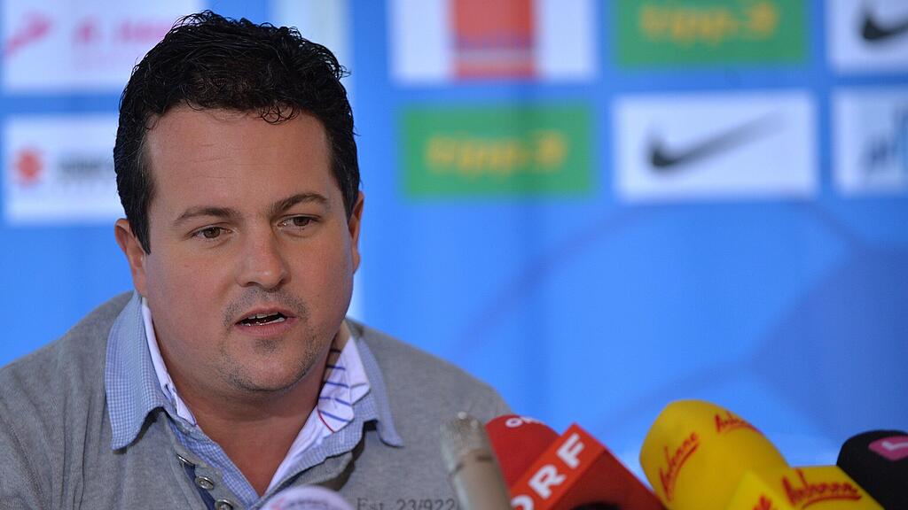 Grödig-Manager Christian Haas sucht nun einen neuen Hauptsponsor.