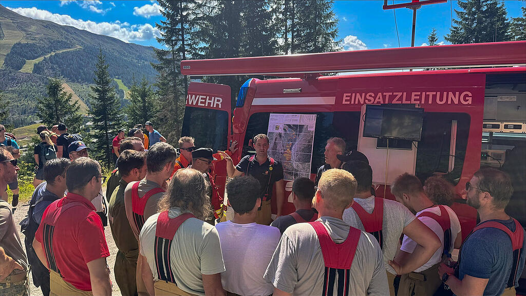 Suchaktion am Katschberg