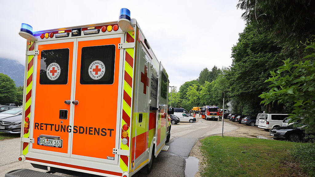 Fahrzeugbrand in Bad Reichenhall