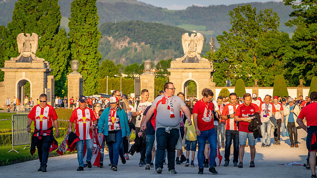 Red Bull Salzburgs Meisterfeier I