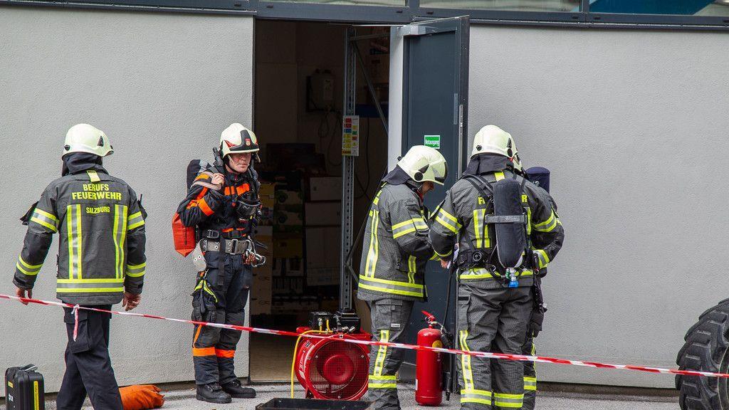 Gasaustritt in Salzburger Supermarkt