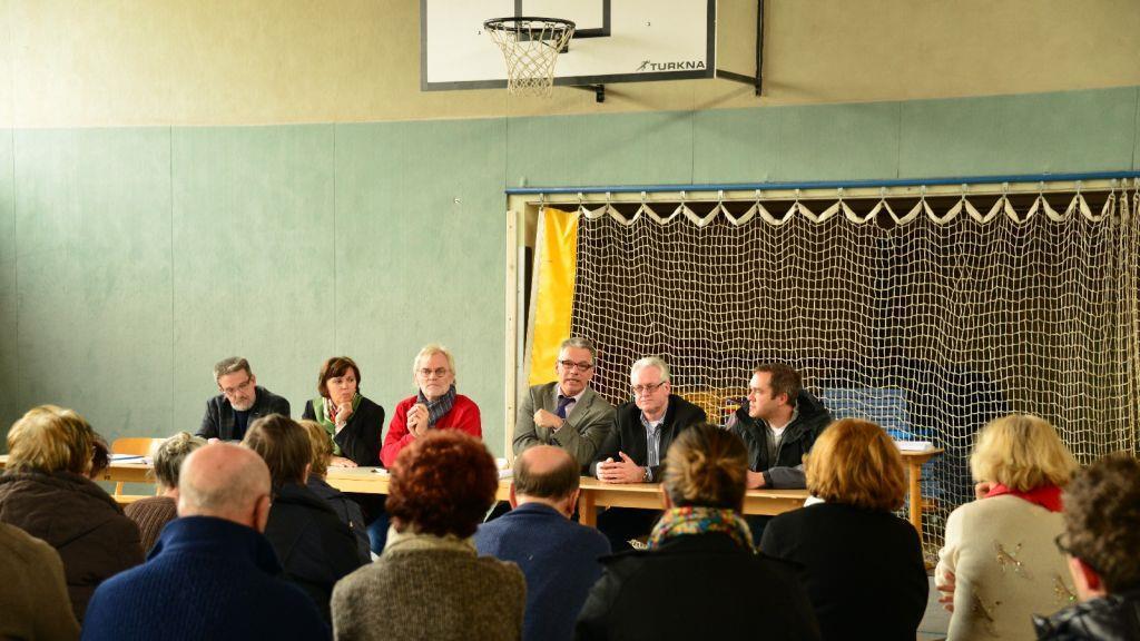 Info-Veranstaltung in Turnsaal