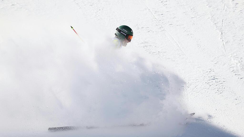 Abfahrt Ski-WM Courchevel