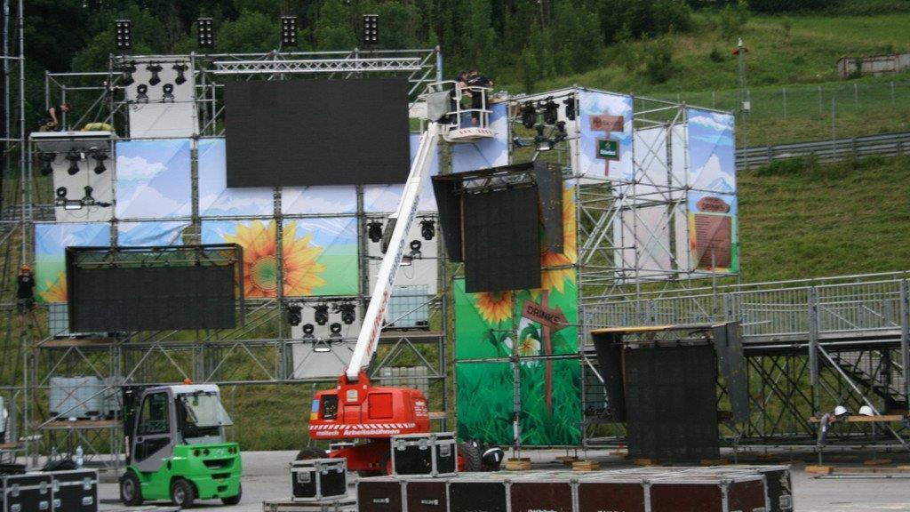 Electric Love Festival: Letzte Aufbauarbeiten