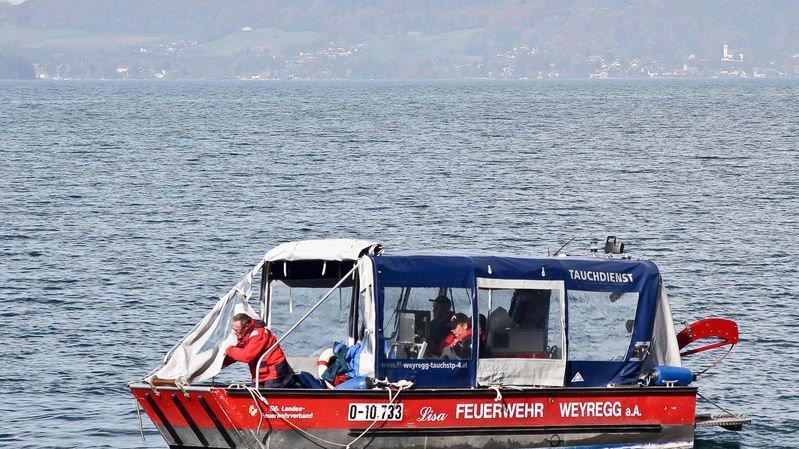 Großeinsatz am Attersee