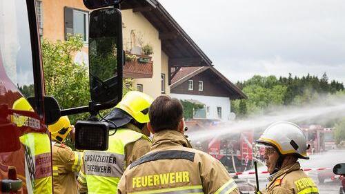 Haus in Neumarkt in Flammen I