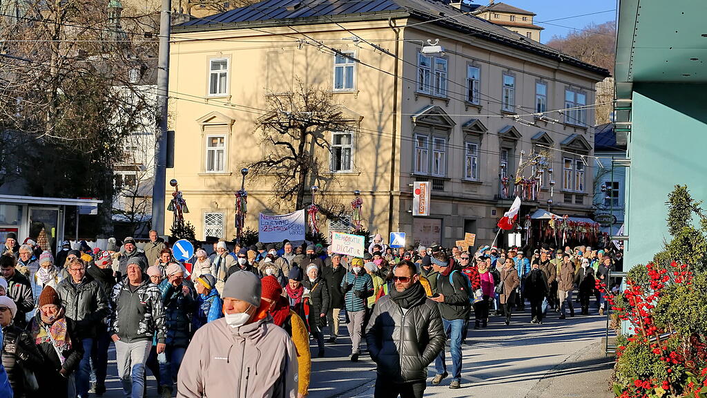 MFG-Kundgebung in Salzburg