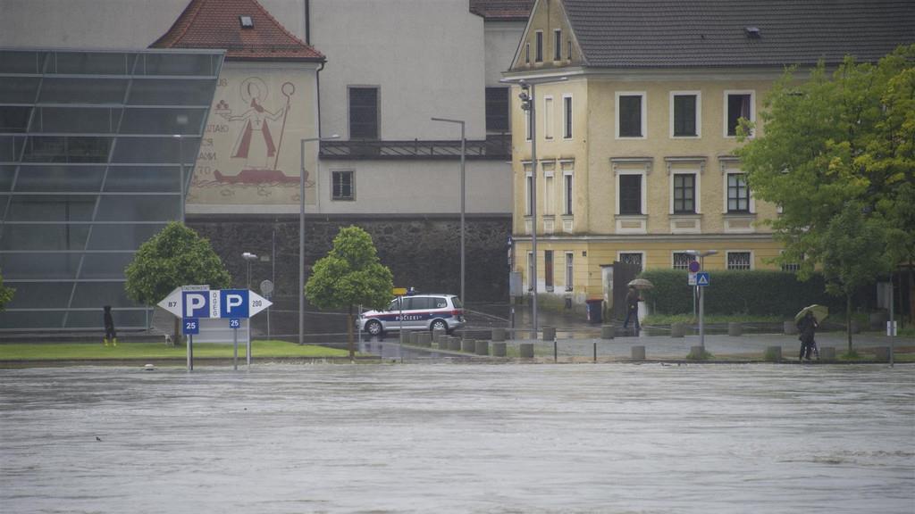 Hochwasser in Linz