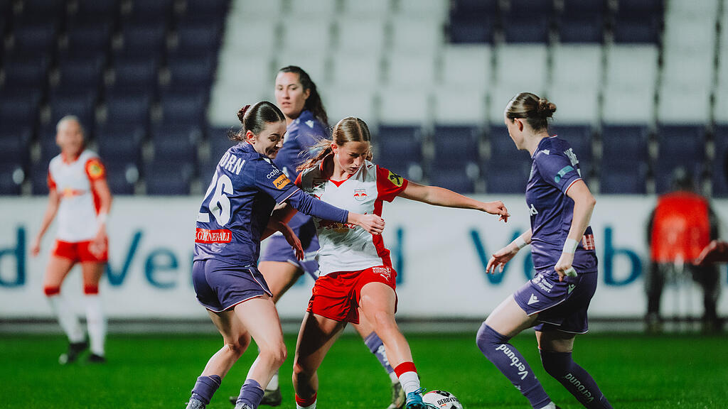 Frauen-Bundesliga: Austria Wien gegen Red Bull Salzburg