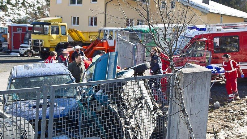Schwerer Crash in Saalfelden