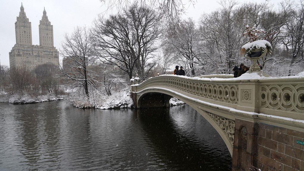 Schnee-Chaos in New York City